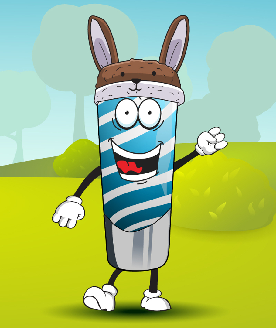 MetaShooters Happy Easter Blue