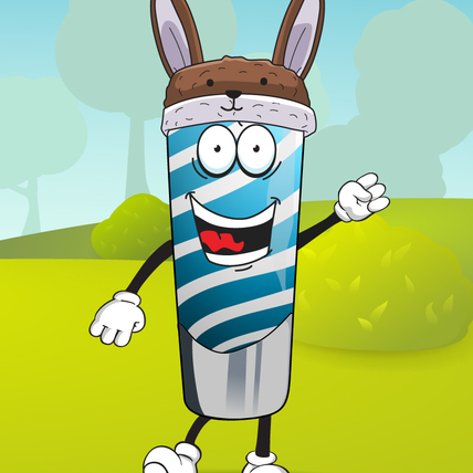 MetaShooters Happy Easter Blue
