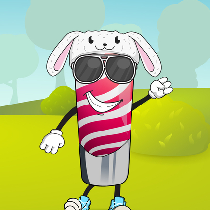MetaShooters Happy Easter Pink