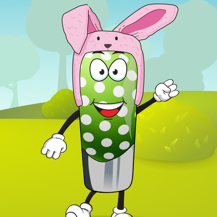 MetaShooters Happy Easter Green